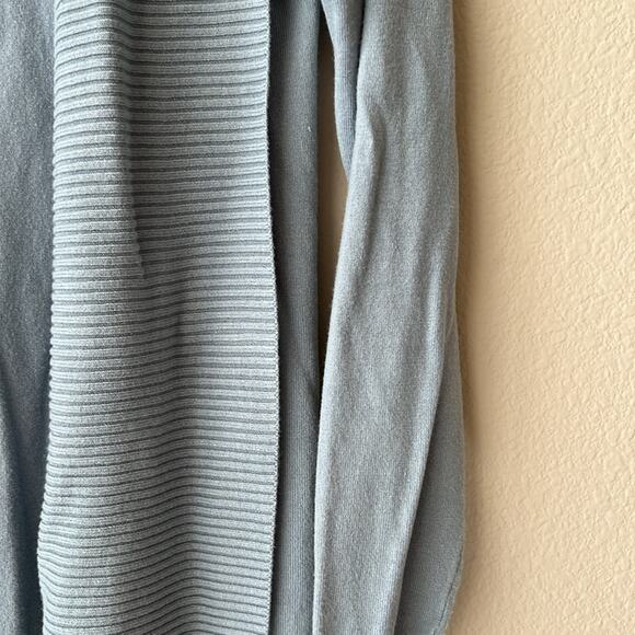 Mango Fine-Knit Cardigan in Blue, Size S - Picture 5 of 10